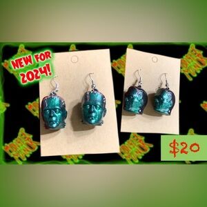 Universal monsters Frankenstein earrings‎